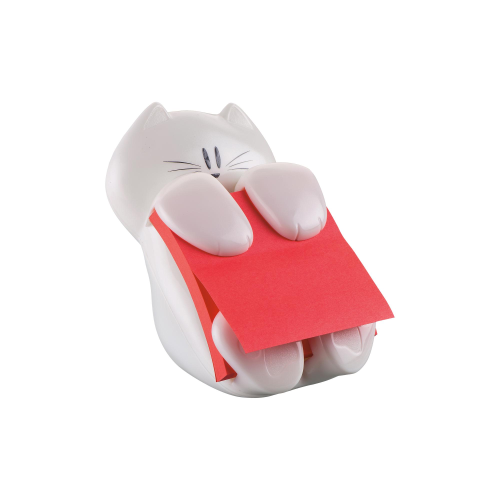 3M POST-IT DISPENSER Z-NOTES CAT 330 COLORE BIANCO + 90 FOGLIETTI POST-IT SUPER STICKY Z-NOTES 76MMx76MM COLORE ROSSO